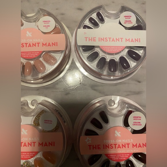 Olive & June Press on Instant Mani manicure bundle lot set - Picture 2 of 6